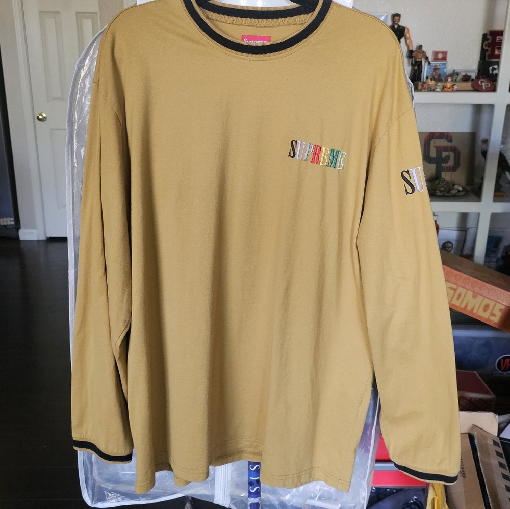 Supreme multicolor stitch crewneck